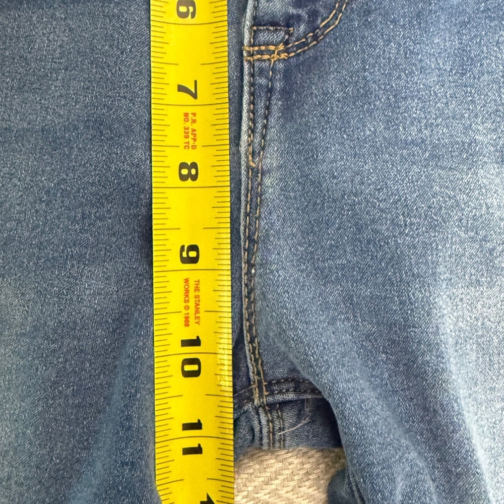 Curve Appeal Skinny Jeans Women 10/30 Blue Stretch High Rise Casual Denim - Picture 7 of 10